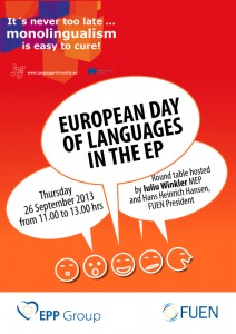 Europäischer Tag der Sprachen 2013